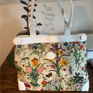 Authentic Vintage Gucci Flora Tote